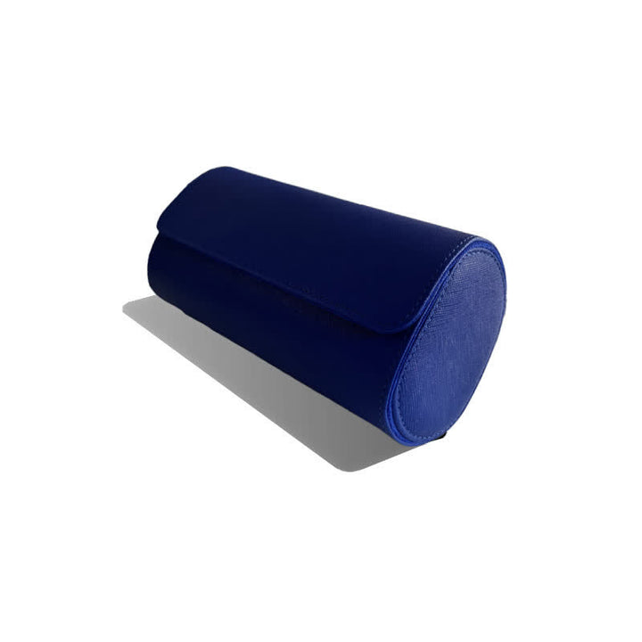 Reise-Uhrenetui aus Leder mit personalisierten Initialen - 3-Position - Blau - image 14