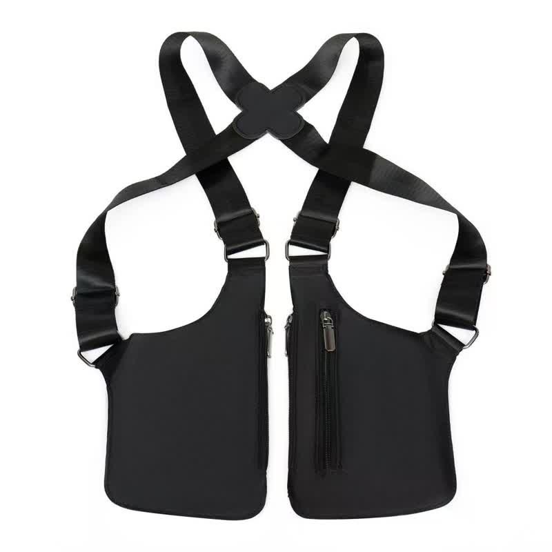 Diebstahlsichere, versteckte Achseltasche mit doppelter Schulterpartie - image 3