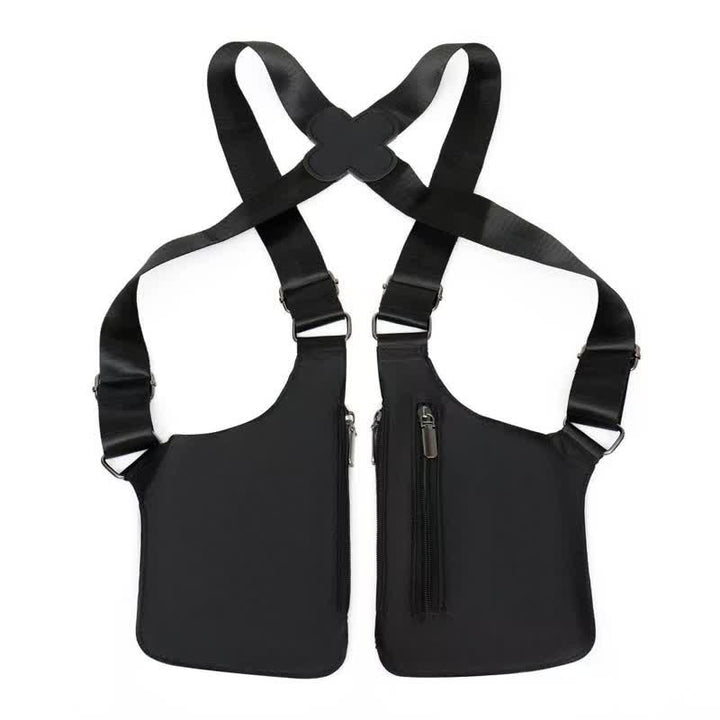 Diebstahlsichere, versteckte Achseltasche mit doppelter Schulterpartie - image 3