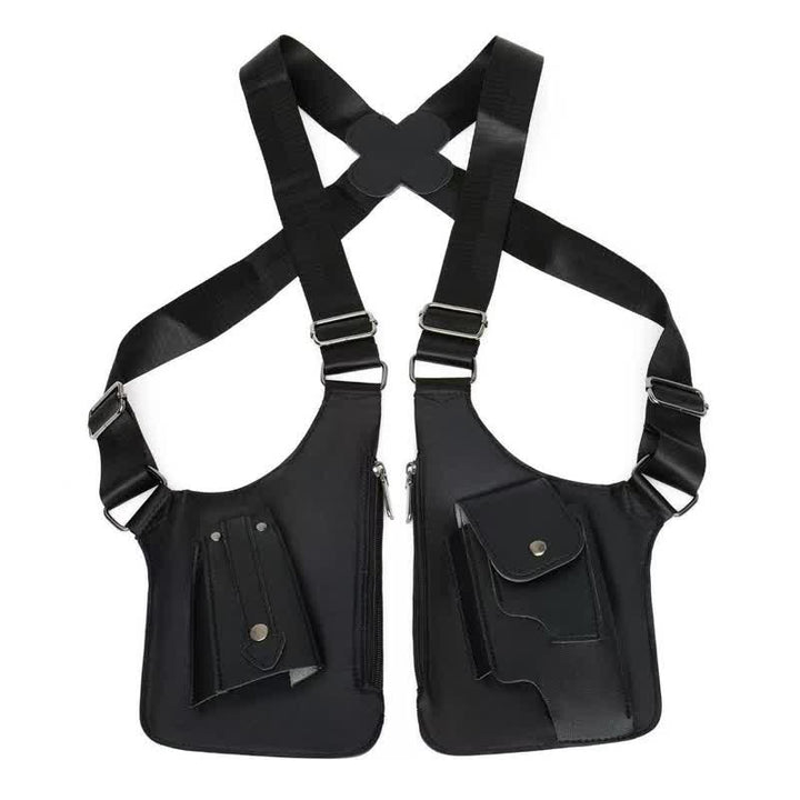 Diebstahlsichere, versteckte Achseltasche mit doppelter Schulterpartie - image 2