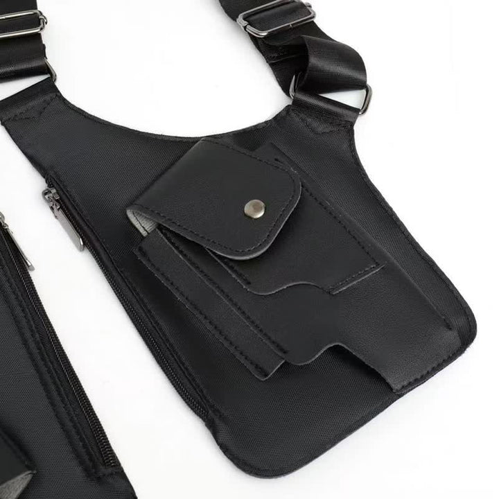 Diebstahlsichere, versteckte Achseltasche mit doppelter Schulterpartie - image 5