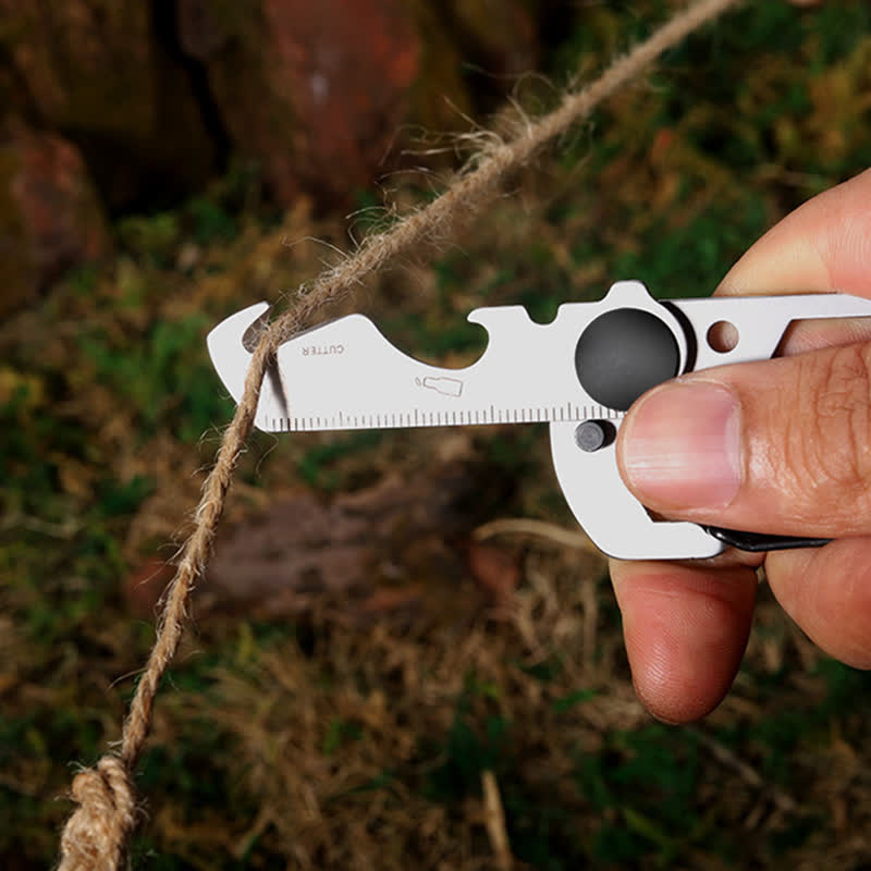 7-in-1-Mehrzweck-Kletterkarabiner-EDC-Schlüsselanhänger - image 2