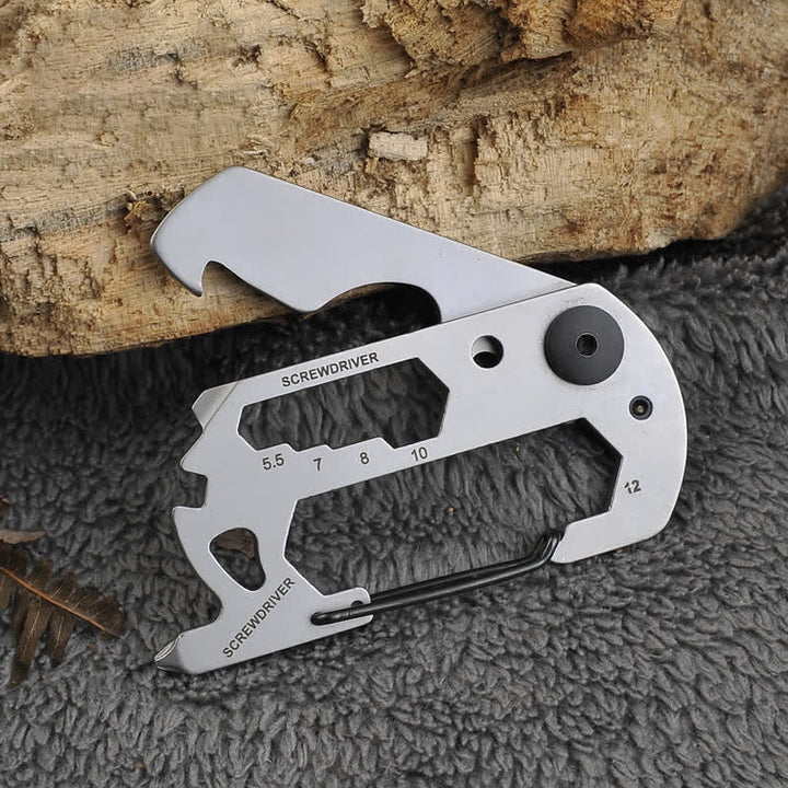 7-in-1-Mehrzweck-Kletterkarabiner-EDC-Schlüsselanhänger - image 7