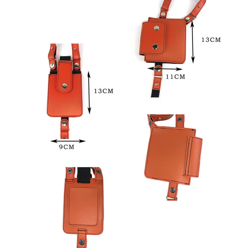 Sport-Doppelpack-Unterarm-Schultertasche mit Gürtelschlaufe - image 7