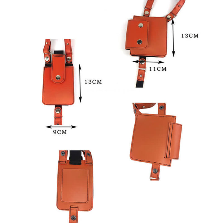 Sport-Doppelpack-Unterarm-Schultertasche mit Gürtelschlaufe - image 7