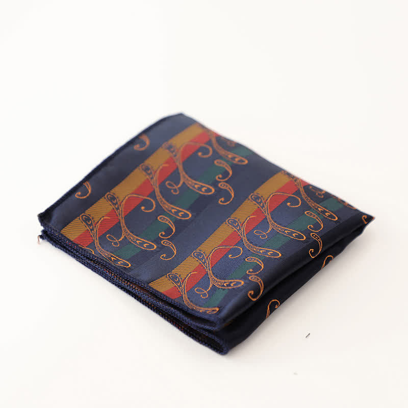 Herren-Einstecktuch im Vintage-Stil mit mehreren Mustern - Stil Nr. 1 - image 3