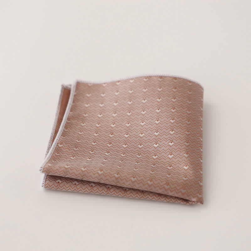 Herren-Einstecktuch im Vintage-Stil mit mehreren Mustern - Stil Nr. 8 - image 12