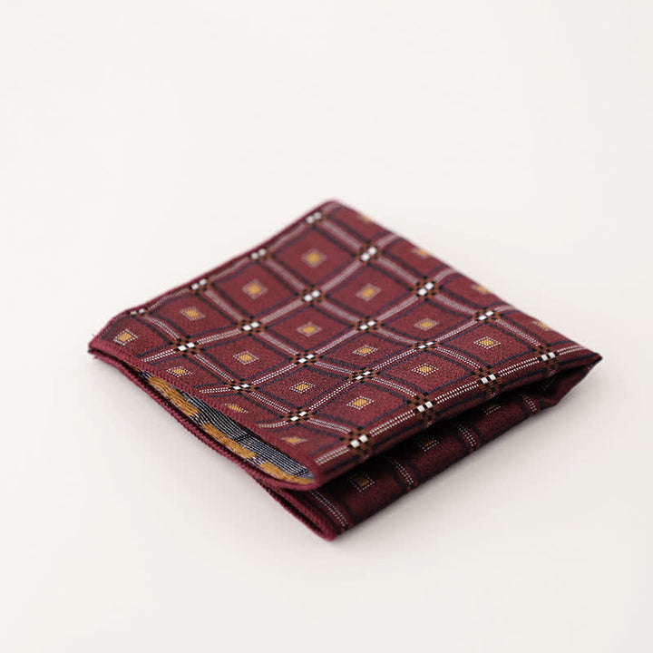 Herren-Einstecktuch im Vintage-Stil mit mehreren Mustern - Stil Nr. 7 - image 11