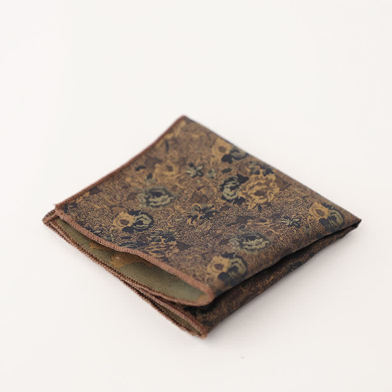 Herren-Einstecktuch im Vintage-Stil mit mehreren Mustern - Stil Nr. 5 - image 9