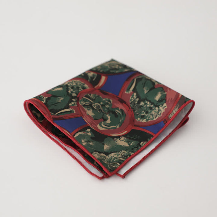Herren Business Einstecktuch mit ausgefallenem geometrischem Blumenmuster - Stil Nr. 16 - image 19