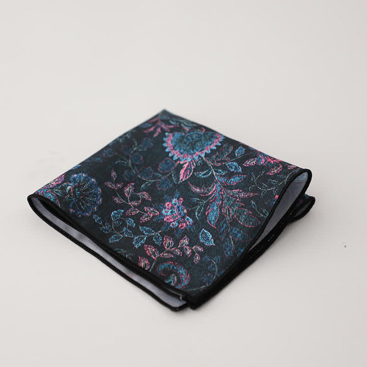 Herren Business Einstecktuch mit ausgefallenem geometrischem Blumenmuster - Stil Nr. 20 - image 23