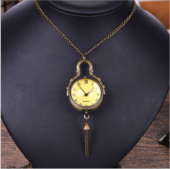 Unisex Retro Große Luxuriöse Quarz-Taschenuhr - image 2