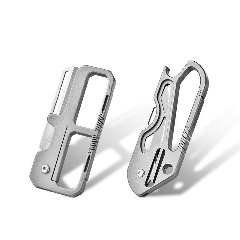 Tragbares Outdoor-EDC-Tool Klappmesser Schlüsselanhänger - image 1