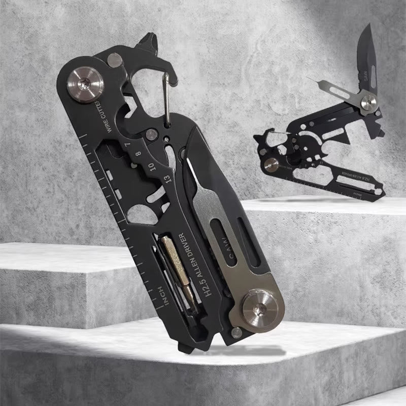 Multifunktionales EDC-Tool Tragbares Klappmesser Schlüsselanhänger - image 1