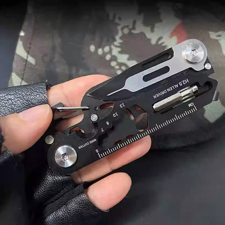 Multifunktionales EDC-Tool Tragbares Klappmesser Schlüsselanhänger - image 2