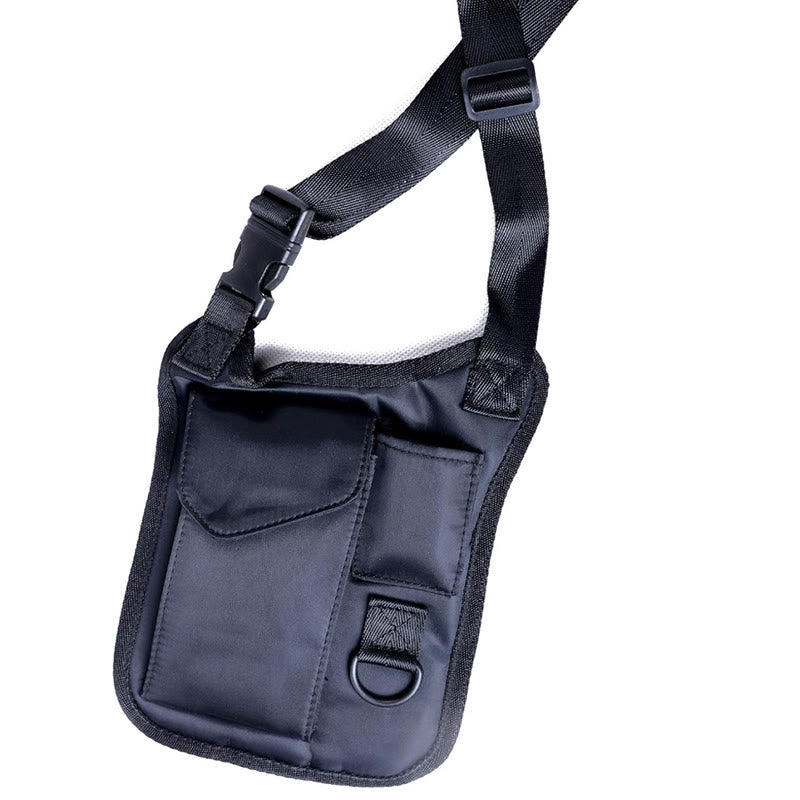 Eng anliegende, diebstahlsichere Achseltasche für den Außenbereich - image 5