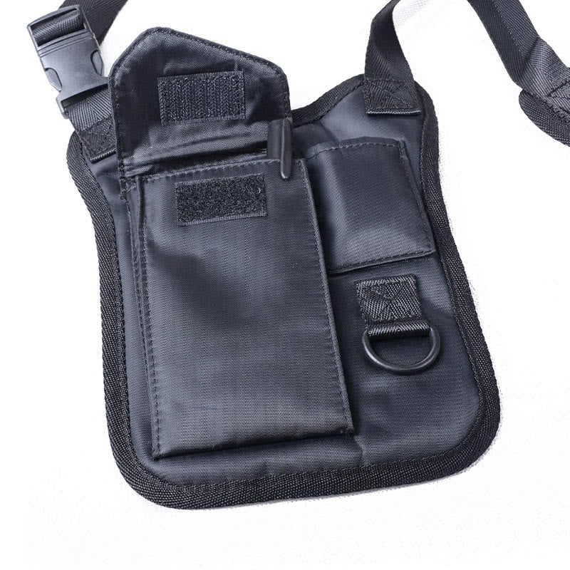 Eng anliegende, diebstahlsichere Achseltasche für den Außenbereich - image 4