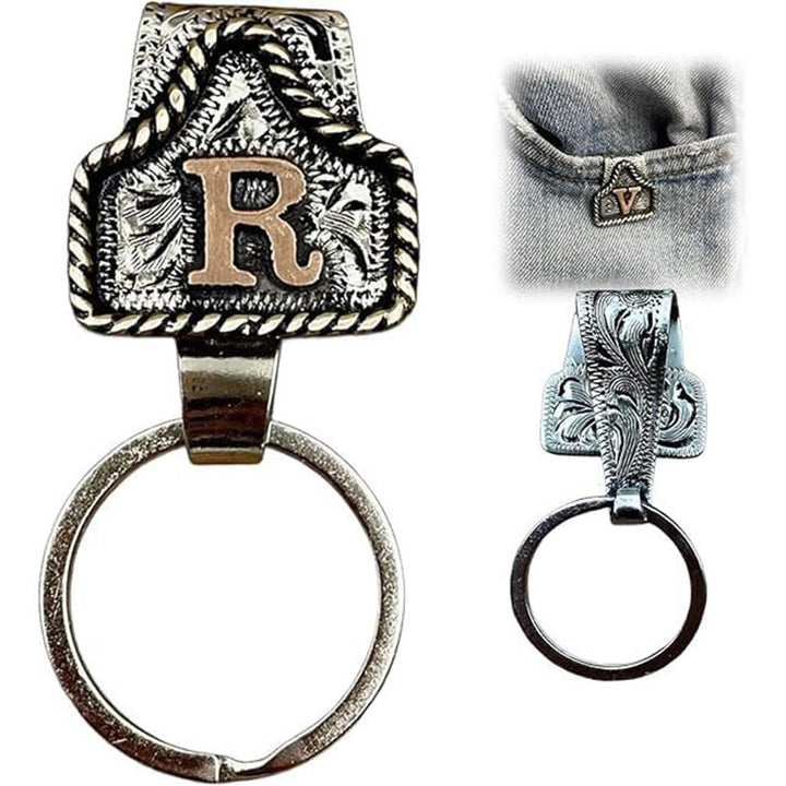 Retro-Schlüsselanhänger aus Metall im Western-Cowboy-Stil - R - image 19