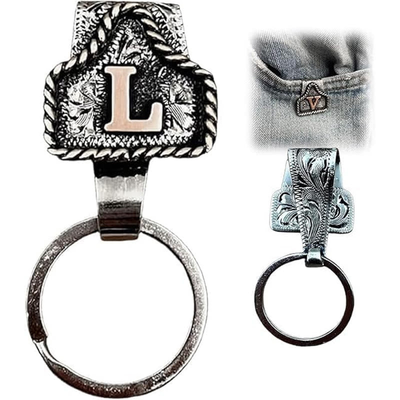Retro-Schlüsselanhänger aus Metall im Western-Cowboy-Stil - L - image 14