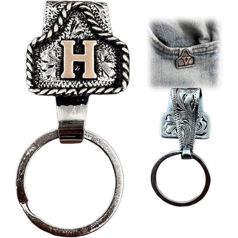 Retro-Schlüsselanhänger aus Metall im Western-Cowboy-Stil - H - image 10