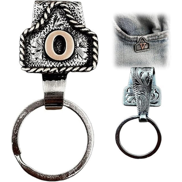 Retro-Schlüsselanhänger aus Metall im Western-Cowboy-Stil - O - image 17