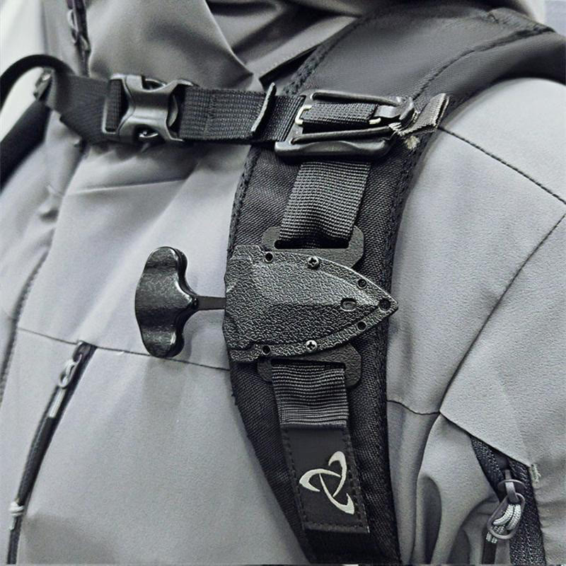 Tragbares EDC-Tool zur Selbstverteidigung im Freien, Mini-Schwarzmesser - image 1