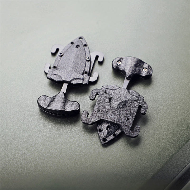Tragbares EDC-Tool zur Selbstverteidigung im Freien, Mini-Schwarzmesser - image 5