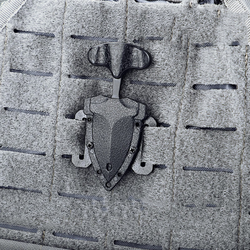 Tragbares EDC-Tool zur Selbstverteidigung im Freien, Mini-Schwarzmesser - image 2