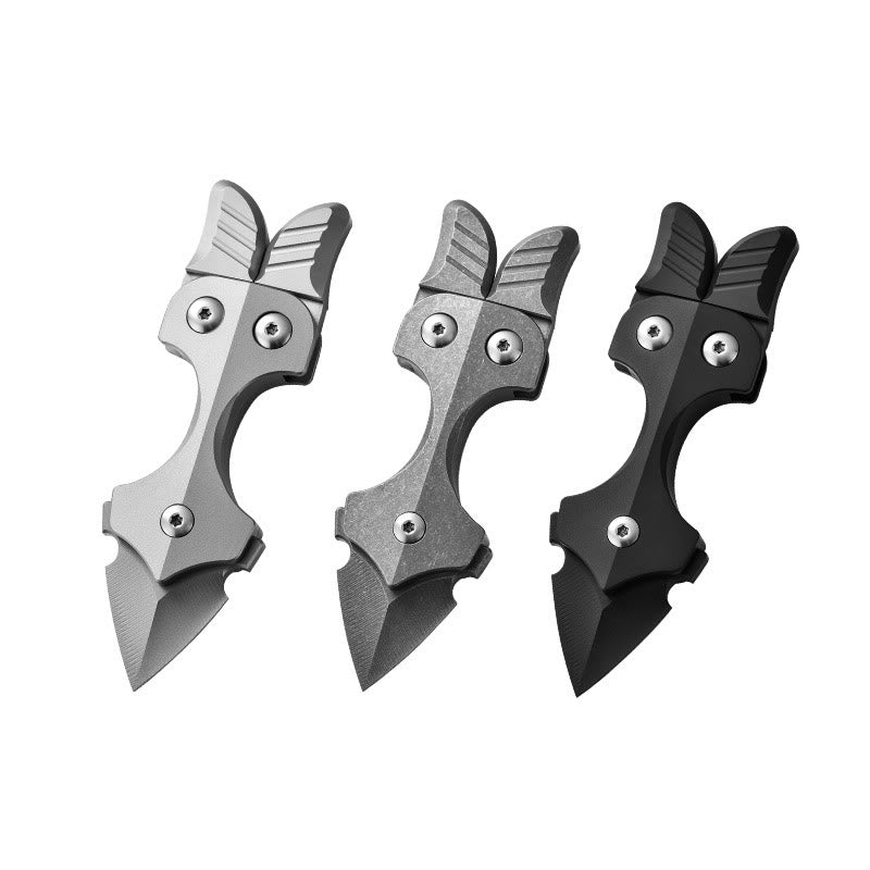 Multifunktionales tragbares EDC-Werkzeugmesser zur Selbstverteidigung aus Titanlegierung - image 11