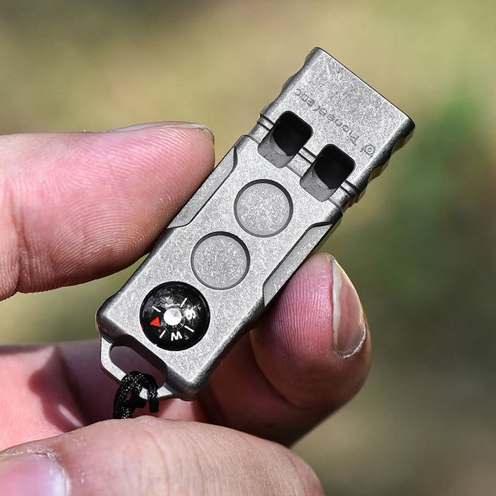 2-in-1 EDC-Tool Dual Tube High Decibel Survival Kompass & Pfeife - image 5