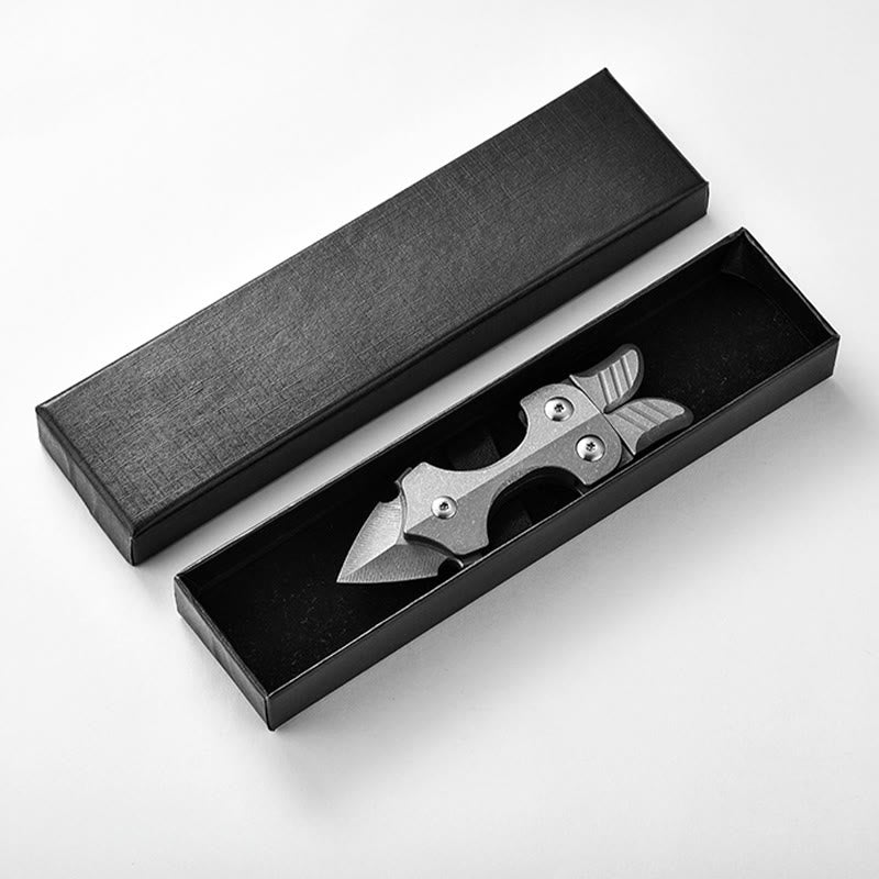 Multifunktionales tragbares EDC-Werkzeugmesser zur Selbstverteidigung aus Titanlegierung - image 5
