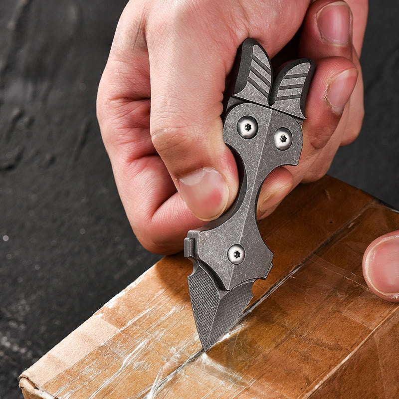 Multifunktionales tragbares EDC-Werkzeugmesser zur Selbstverteidigung aus Titanlegierung - image 4