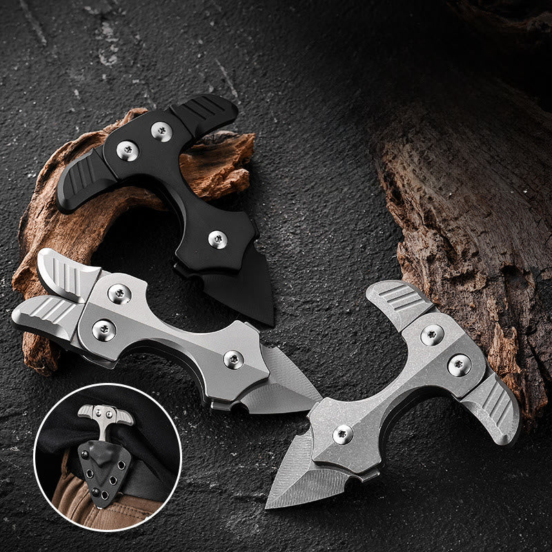 Multifunktionales tragbares EDC-Werkzeugmesser zur Selbstverteidigung aus Titanlegierung - image 1