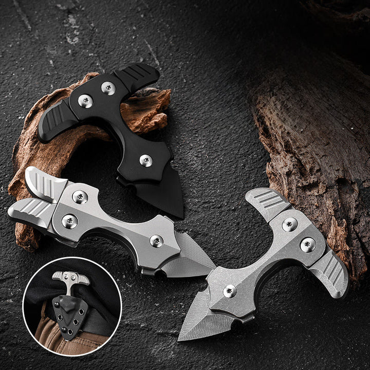 Multifunktionales tragbares EDC-Werkzeugmesser zur Selbstverteidigung aus Titanlegierung - image 1