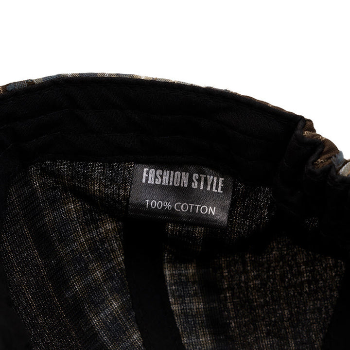 Baskenmütze im Retro-Stil mit Farbblockierung, geeignet für Frühling und Sommer - image 7