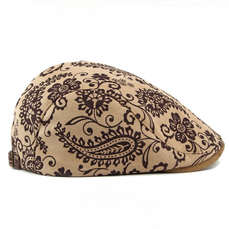 Personalisierte Baskenmütze im ethnischen Stil mit Cashew-Print - image 6