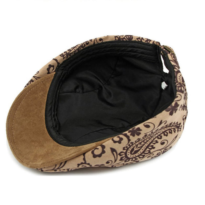 Personalisierte Baskenmütze im ethnischen Stil mit Cashew-Print - image 7