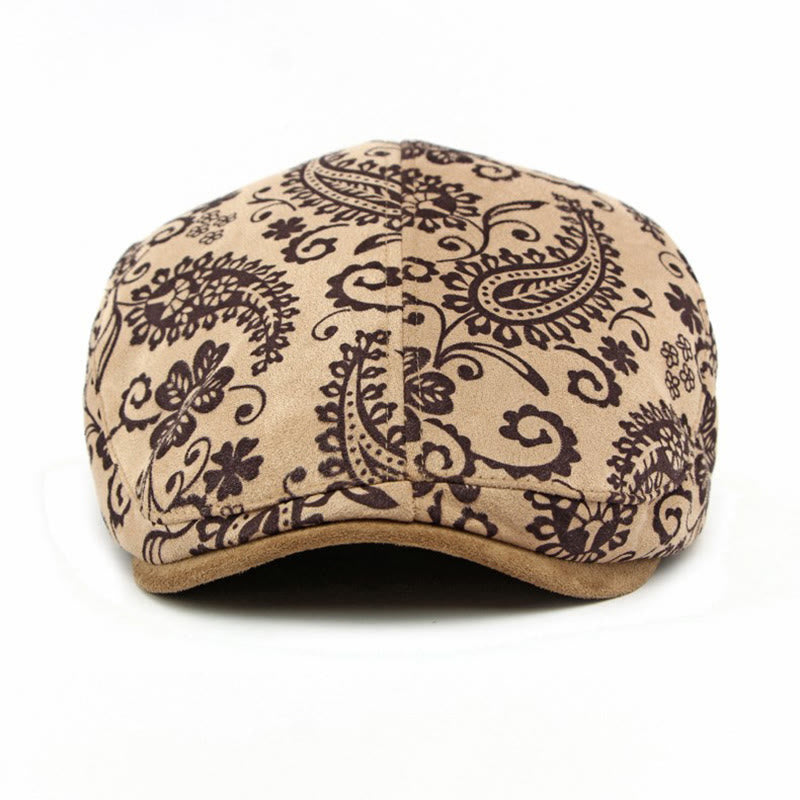 Personalisierte Baskenmütze im ethnischen Stil mit Cashew-Print - image 4