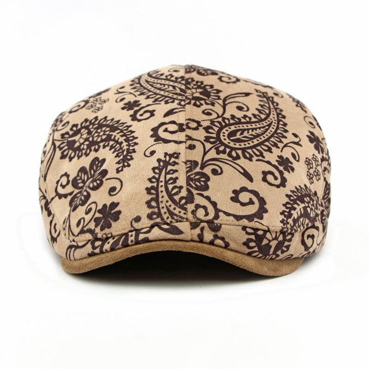 Personalisierte Baskenmütze im ethnischen Stil mit Cashew-Print - image 4