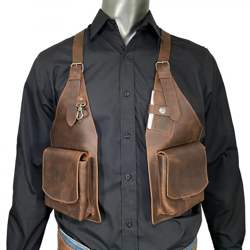 Große Achsel- und Schultertasche im mittelalterlichen Stil - image 2