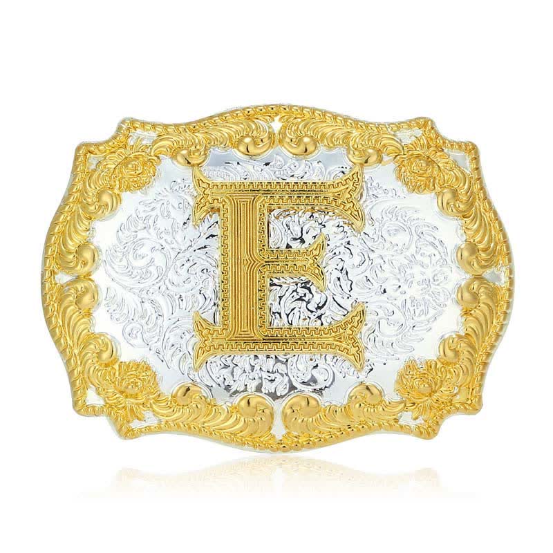 DIY-Ledergürtel für Herren mit goldener Anfangsbuchstabenschnalle - E - Ohne Gürtel - image 10