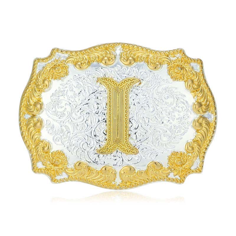 DIY-Ledergürtel für Herren mit goldener Anfangsbuchstabenschnalle - I - Ohne Gürtel - image 14