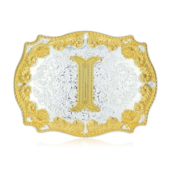 DIY-Ledergürtel für Herren mit goldener Anfangsbuchstabenschnalle - I - Ohne Gürtel - image 14