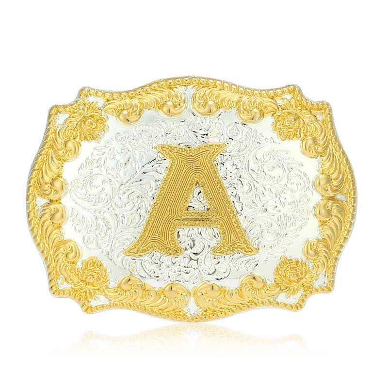DIY-Ledergürtel für Herren mit goldener Anfangsbuchstabenschnalle - A - Ohne Gürtel - image 6
