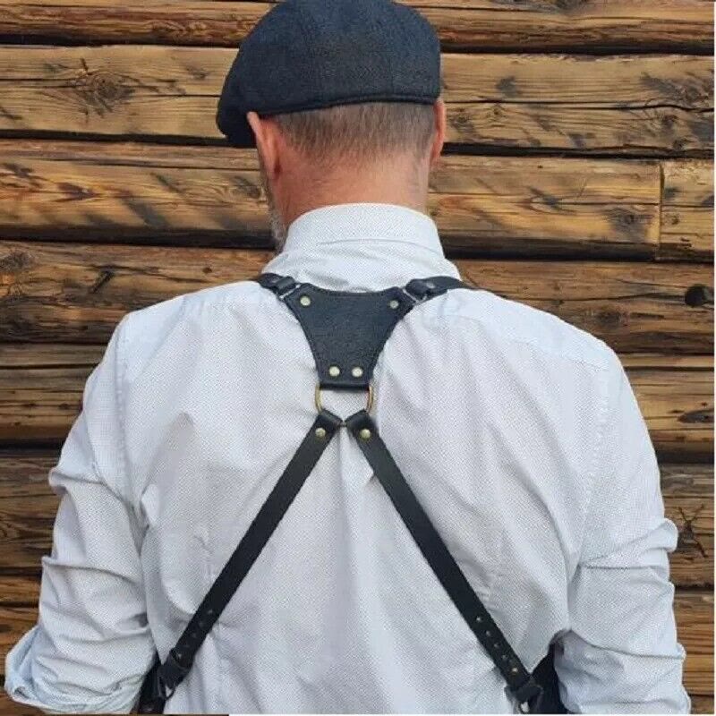 Vintage Herren Viking Große Kapazität Unterarm Brieftasche Schultertasche - image 2