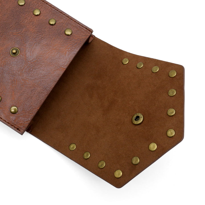 Halloween-Cosplay-Gürtel im mittelalterlichen Stil mit Nietengürteltasche - image 10