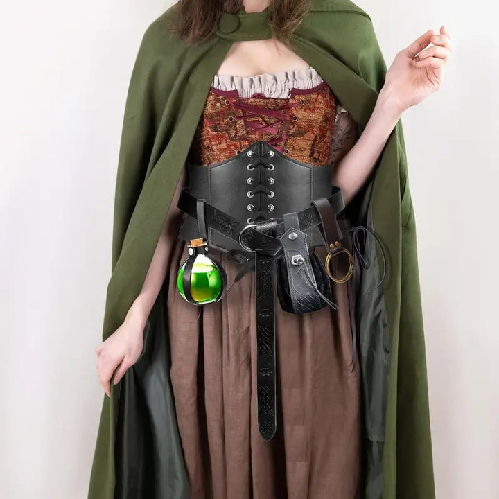 Halloween Cosplay Zubehör Alchemie Flasche Wikinger Gürtel 5 Stück - image 3