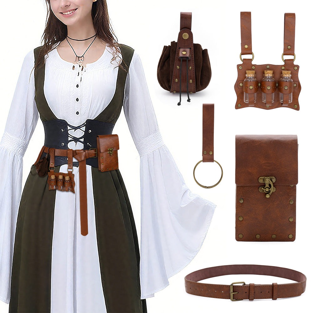 Halloween Cosplay Magische Flasche Gürteltasche Brieftasche Gürtel Set - image 2