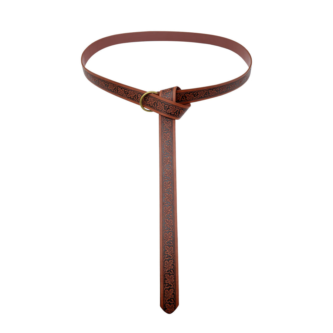 Halloween Cosplay Kostüm Ahornblatt geprägtes Wikinger-Gürtelset - image 2