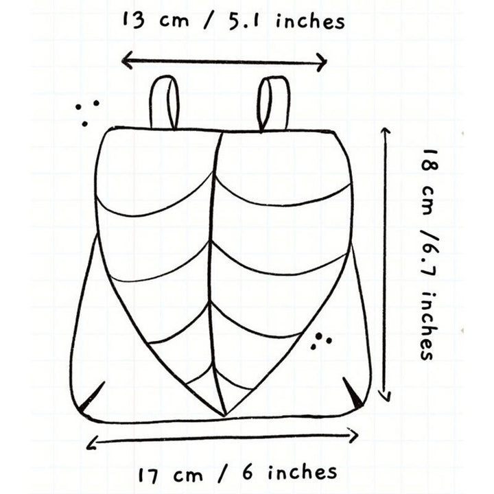 Halloween Retro Blattförmige Damen Wikinger Gürteltasche - image 11